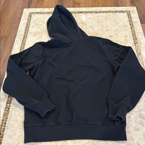 The North Face Men’s Black Pullover Hoodie with Kangaroo Pocket Size M - Picture 3 of 7
